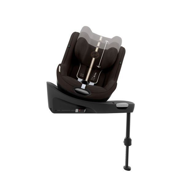 Siège auto Sirona Gi i-Size Tissu Plus avec base intégrée Chocolate Brown