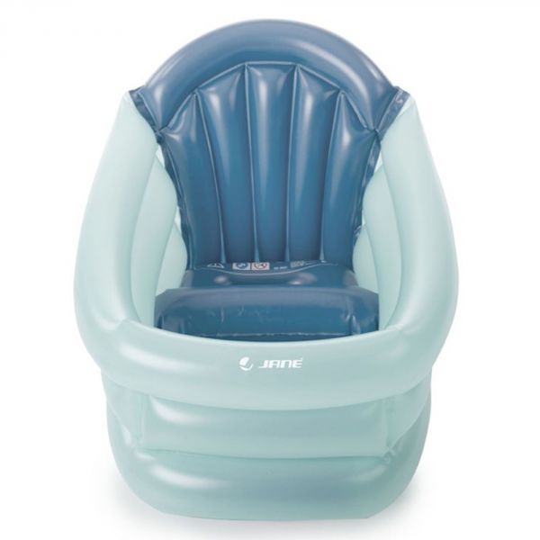 Baignoire gonflable 3 positions bleu