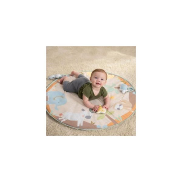 Tapis d'éveil pliable rond