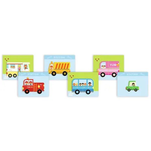 Jeu de magnets Inzebox Véhicules