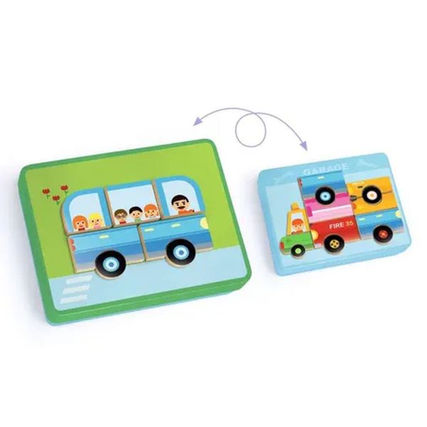 Jeu de magnets Inzebox Véhicules