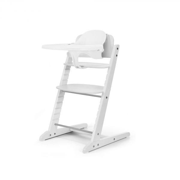 Chaise haute évolutive 3-en-1 Iris All White