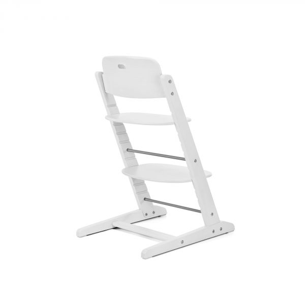 Chaise haute évolutive 3-en-1 Iris All White