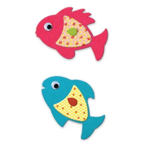 Gommettes stickers J'aime les poissons