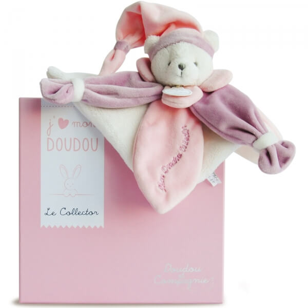 J'aime mon Doudou Collector ours rose