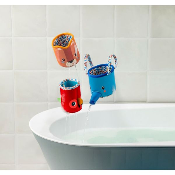 Jouet de bain 3 gobelets Jack le lion