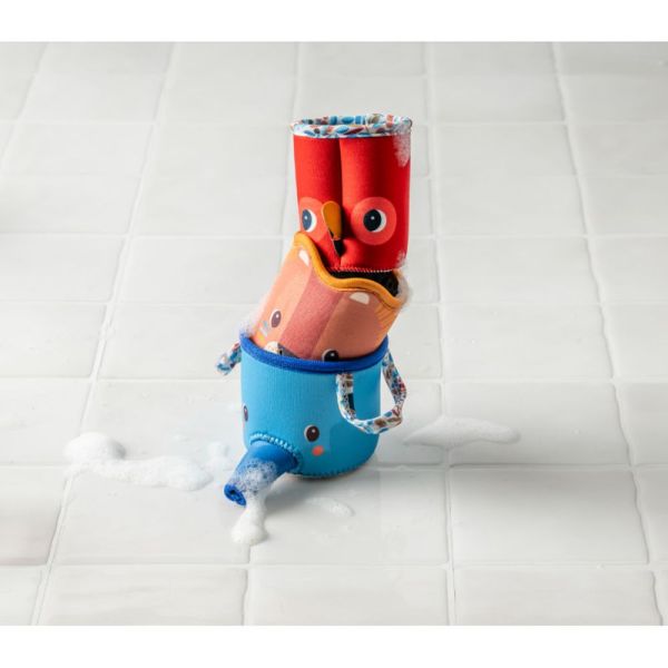 Jouet de bain 3 gobelets Jack le lion