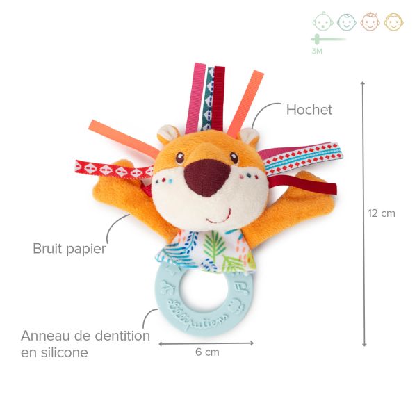 Hochet de dentition Jack