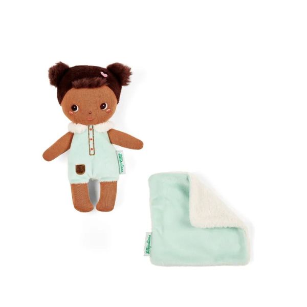 Petite poupée en tissu 18cm Jackie