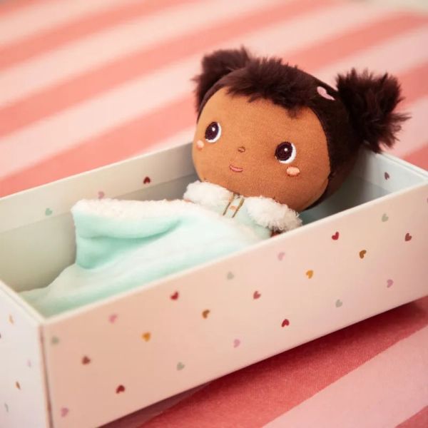 Petite poupée en tissu 18cm Jackie