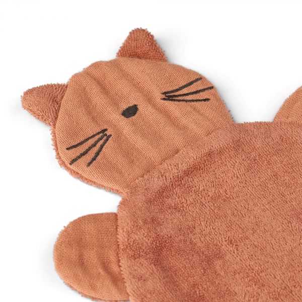 Lot de 2 doudou chat Janai Tuscany rose