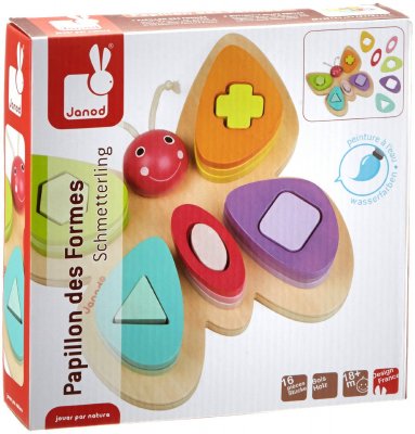 Papillon des formes i wood