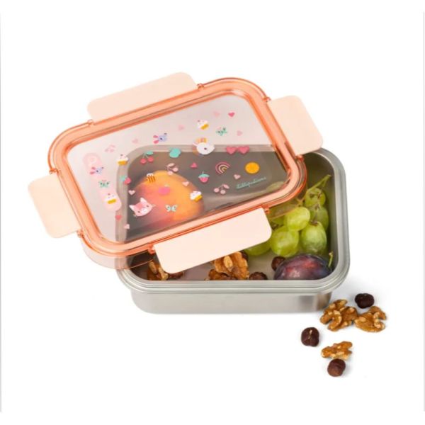 Lunch box enfant avec jeu Cherche et trouve Jeanne