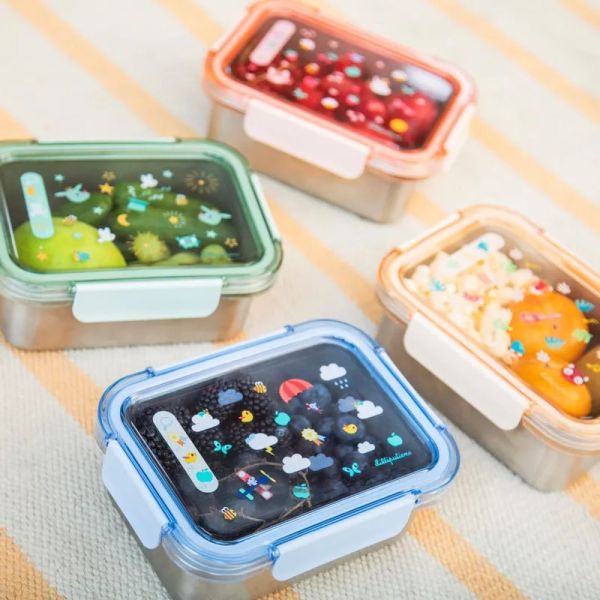 Lunch box enfant avec jeu Cherche et trouve Jeanne