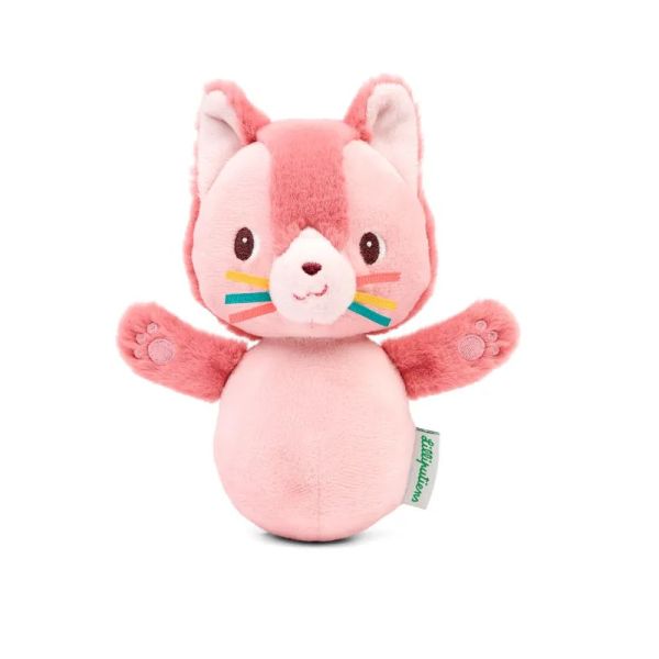 Peluche sonore culbuto Jeanne le chat