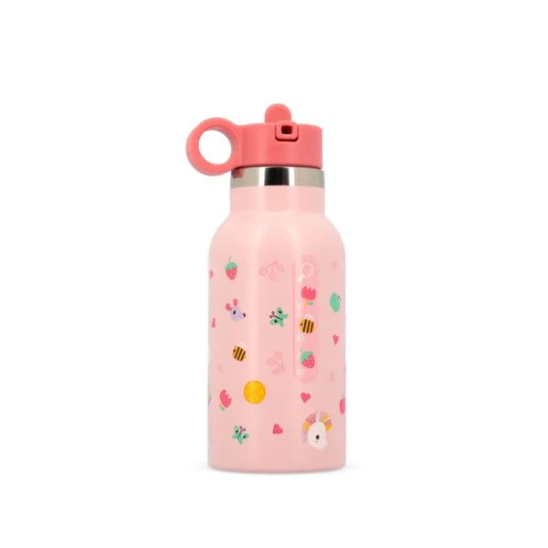 Gourde isotherme 350 ml avec jeu cherche et trouve Jeanne