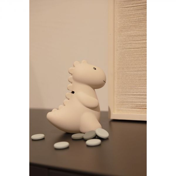 Tirelire Dino Jéroom Beige