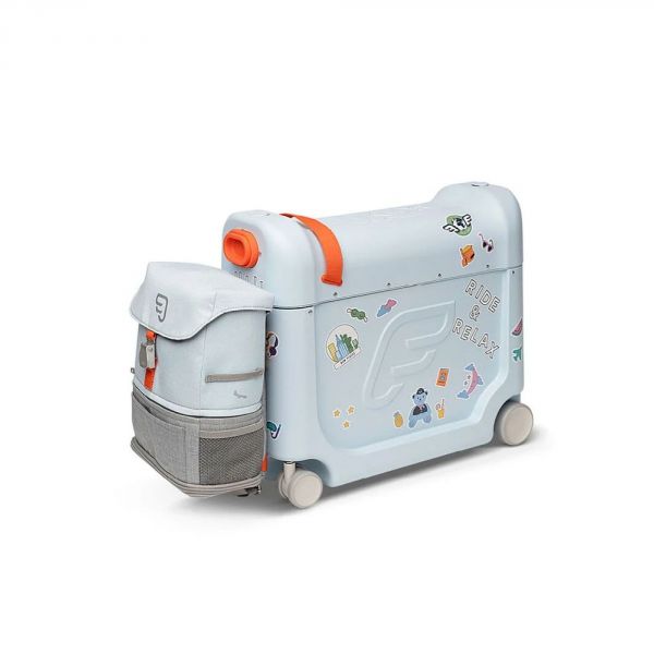 Pack JetKids sac à dos + valise BedBox 2.0 Blue sky