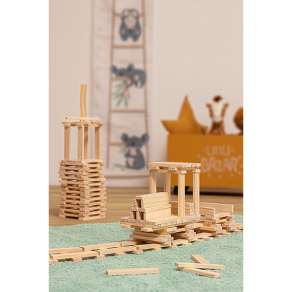 Jeu de 200 planchettes en bois