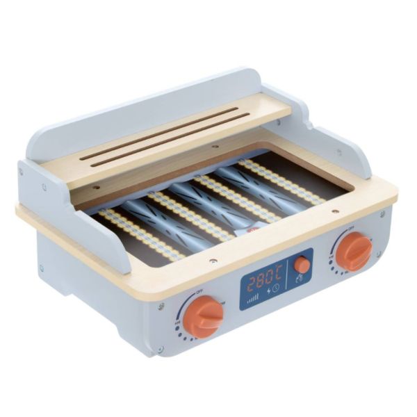 Table barbecue en bois Liam avec accessoires