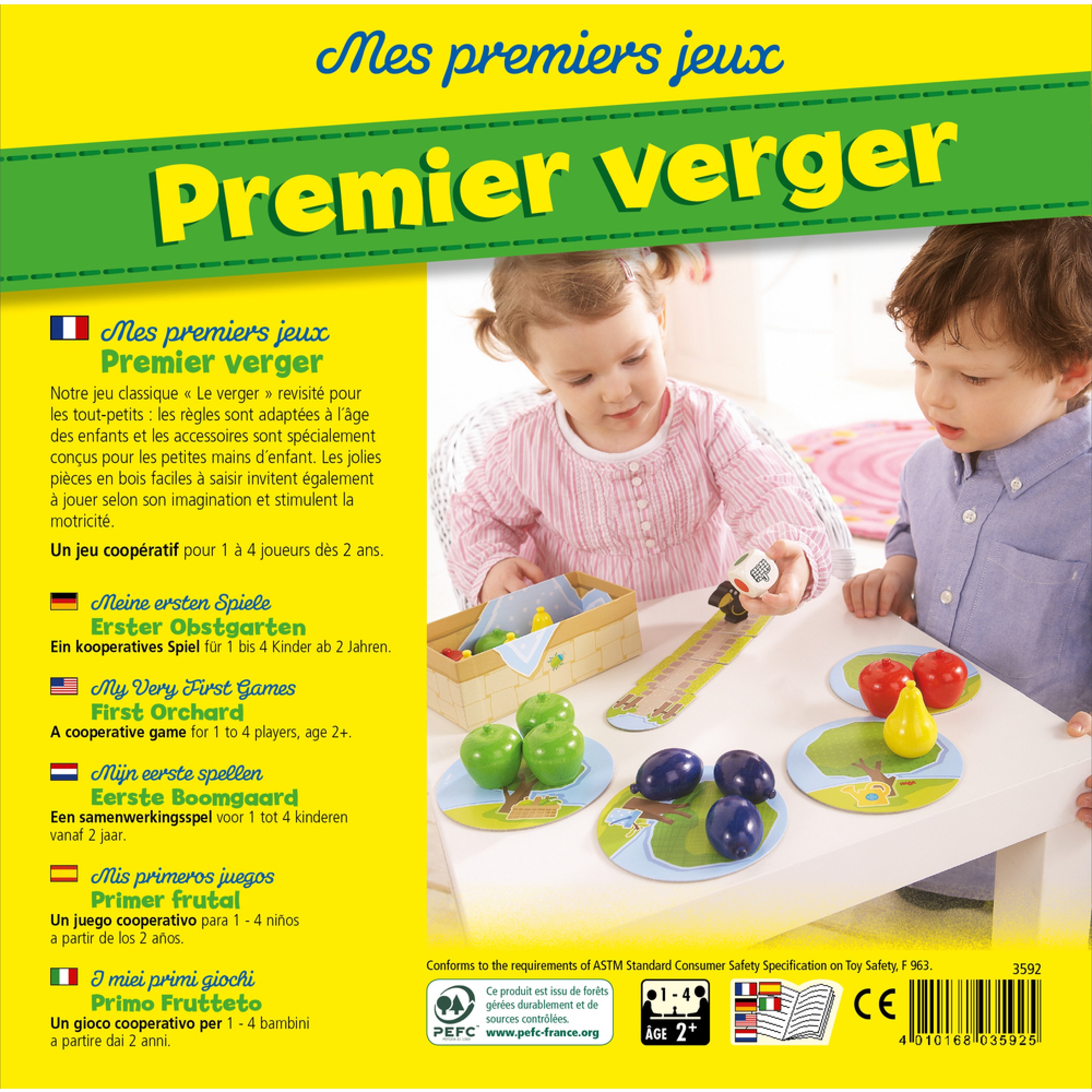 Mon premier verger - Jeux de société 