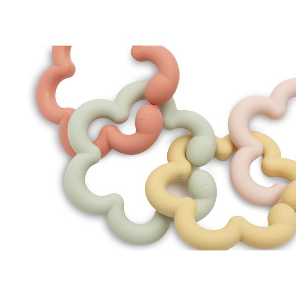 Anneaux de dentition silicone bébé Flowers