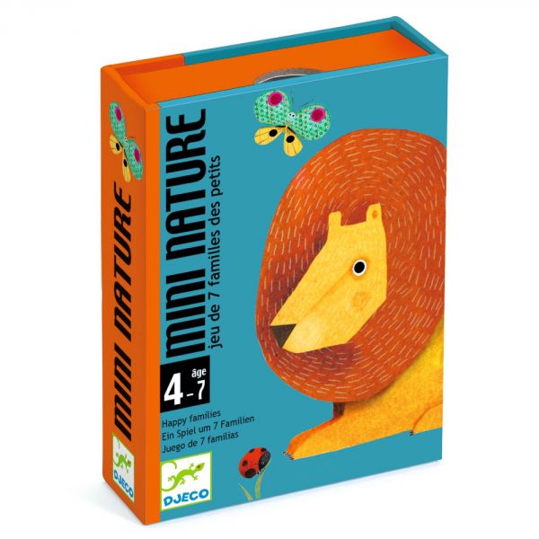 Jeu de 7 familles Mini nature