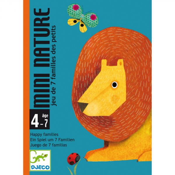 Jeu de 7 familles Mini nature