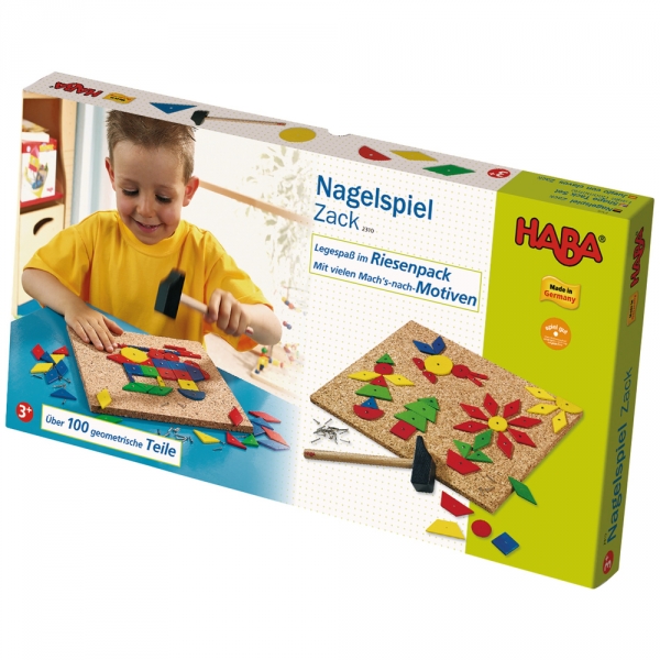 Jeu Formes à clouer