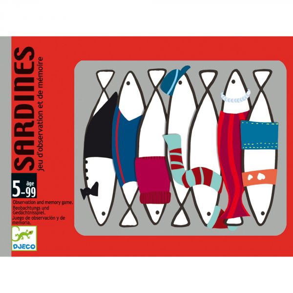 Jeu de mémoire Sardines