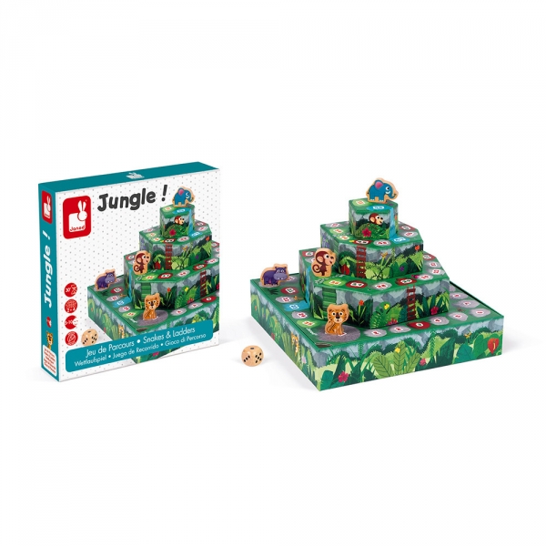 Jeu de parcours Jungle