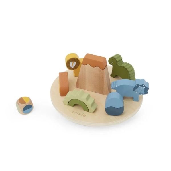 Jeu d’équilibre en bois Aventure Dino