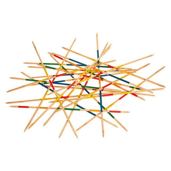 Jeu de mikado géant en bois 80 cm