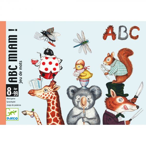 Jeux de cartes ABC Miam