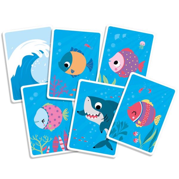 Jeu de cartes Mon premier jeu de gare au requin
