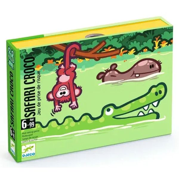 Jeu de cartes Safari croco