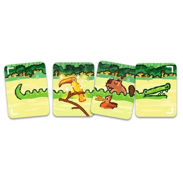 Jeu de cartes Safari croco
