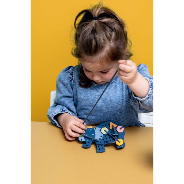 Jeux de laçage bois animaux - All animals