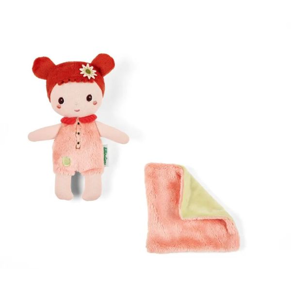 Petite poupée en tissu 18cm Jil
