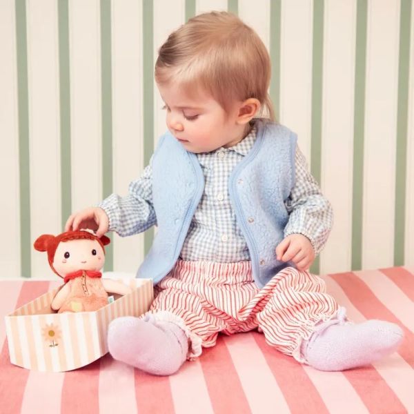 Petite poupée en tissu 18cm Jil