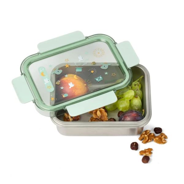 Lunch box enfant avec jeu Cherche et trouve Joe