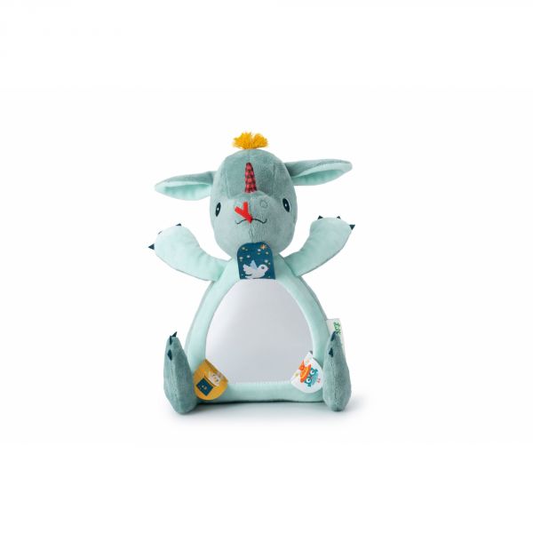 Peluche miroir d'activités Joe