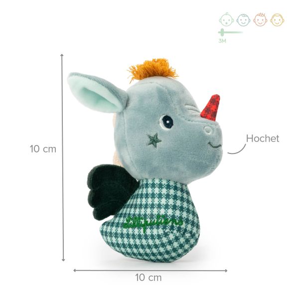 Mini hochet Joe