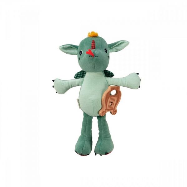 Peluche musicale eco-friendly Joe le dragon