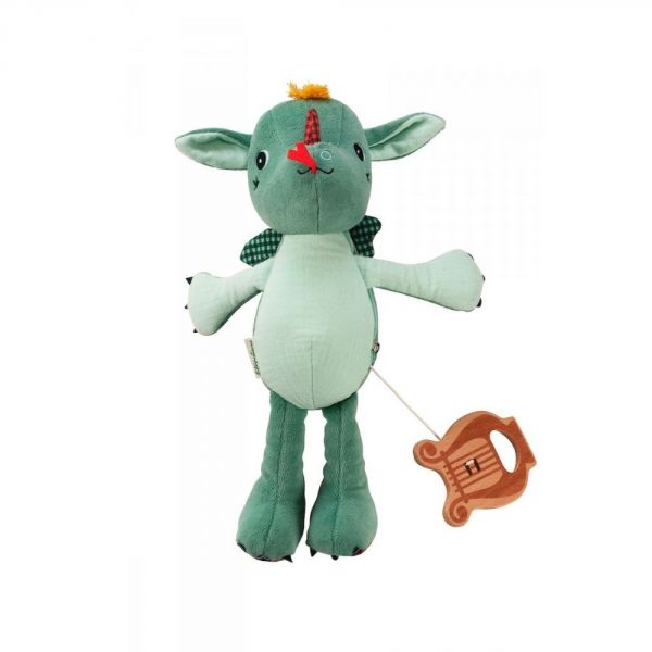 Peluche musicale eco-friendly Joe le dragon