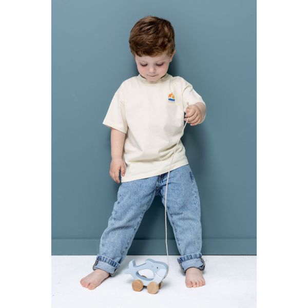 Jouet bébé à tirer en bois - Mr. Shark