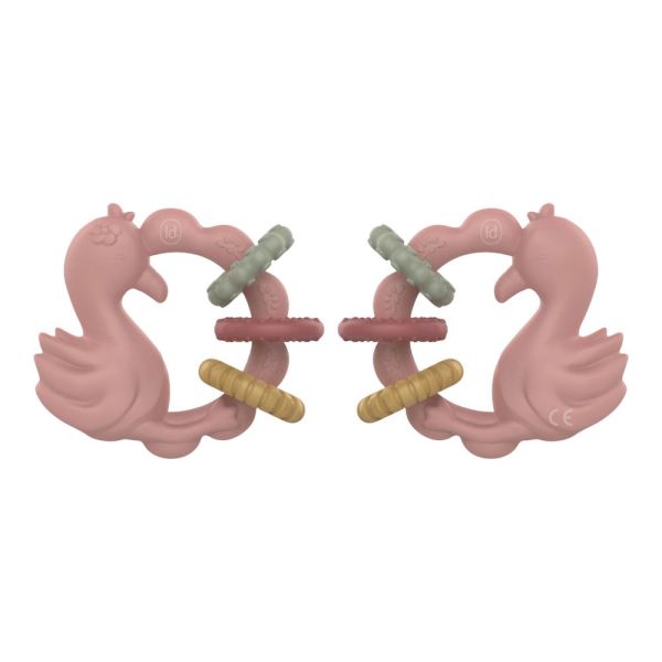 Jouet de dentition - Flamant Rose