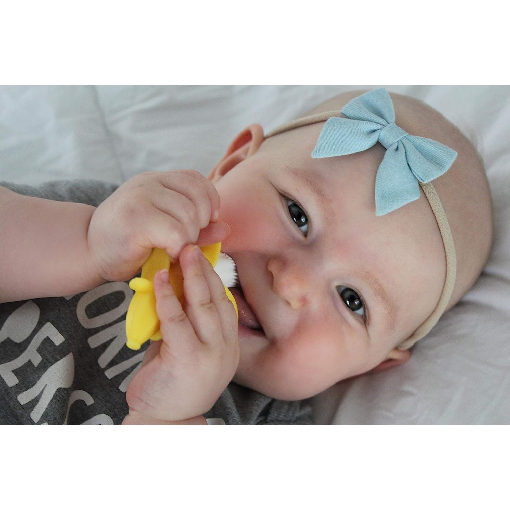 Jouet de dentition pour bébé, banane - Sourire et Grandir