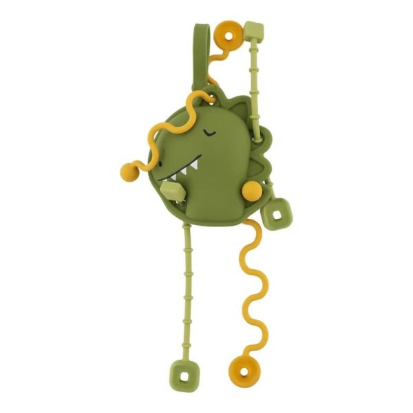 Jouet sensoriel à tirer en silicone Mr. Dino