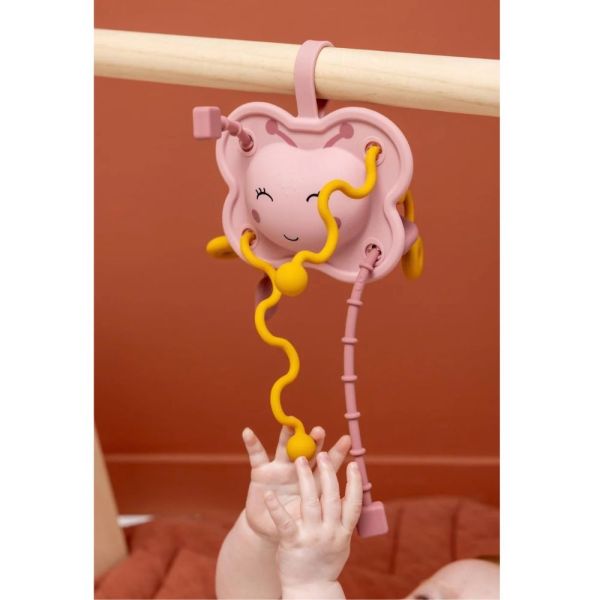 Jouet sensoriel à tirer en silicone Mrs. Butterfly